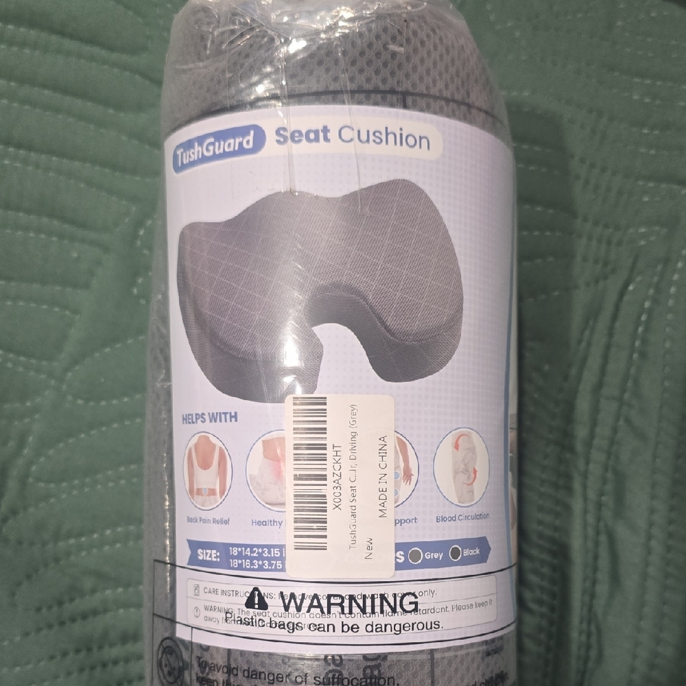 Gray Seat Cushion